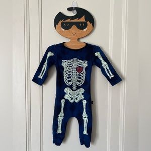 Peek-a-booty Baby Skelly Rag